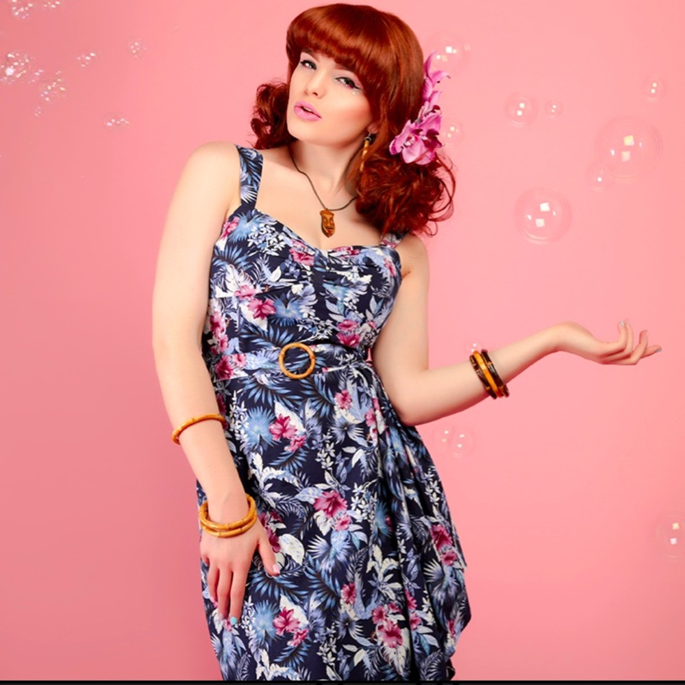 🌺Collectif Hibiscus Dress🌺
